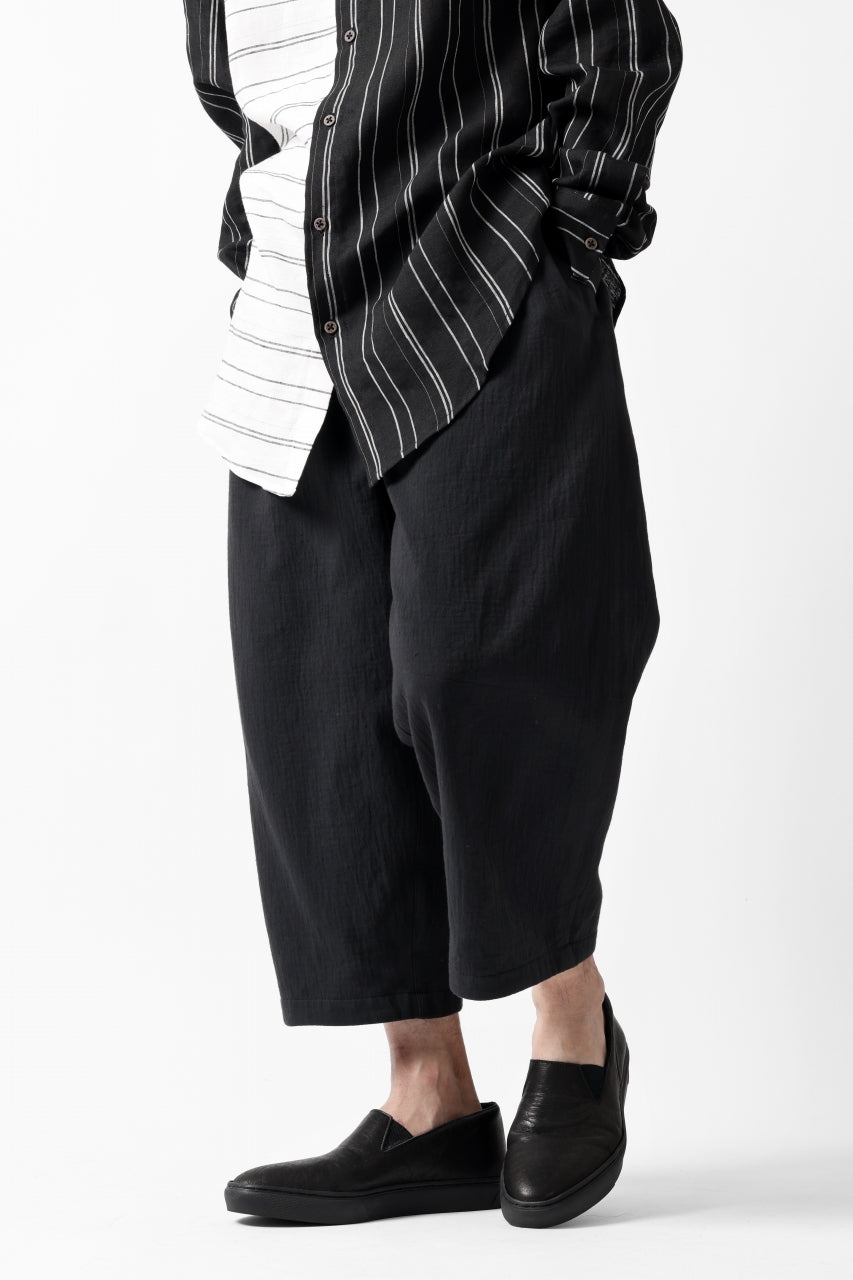 画像をギャラリービューアに読み込む, Hannibal. 7/8 Trousers / wali 216. (VINTAGE BLACK)