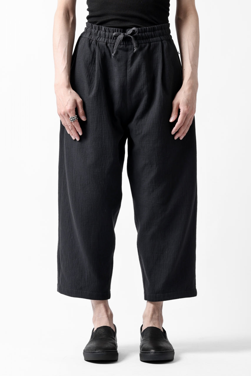 画像をギャラリービューアに読み込む, Hannibal. 7/8 Trousers / wali 216. (VINTAGE BLACK)