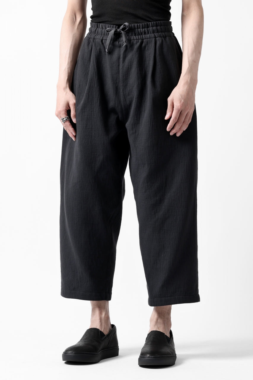 画像をギャラリービューアに読み込む, Hannibal. 7/8 Trousers / wali 216. (VINTAGE BLACK)