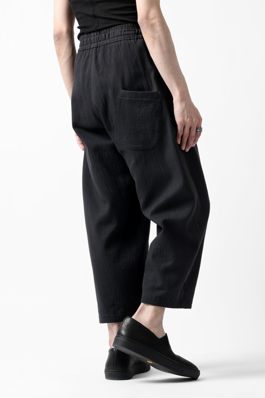 画像をギャラリービューアに読み込む, Hannibal. 7/8 Trousers / wali 216. (VINTAGE BLACK)