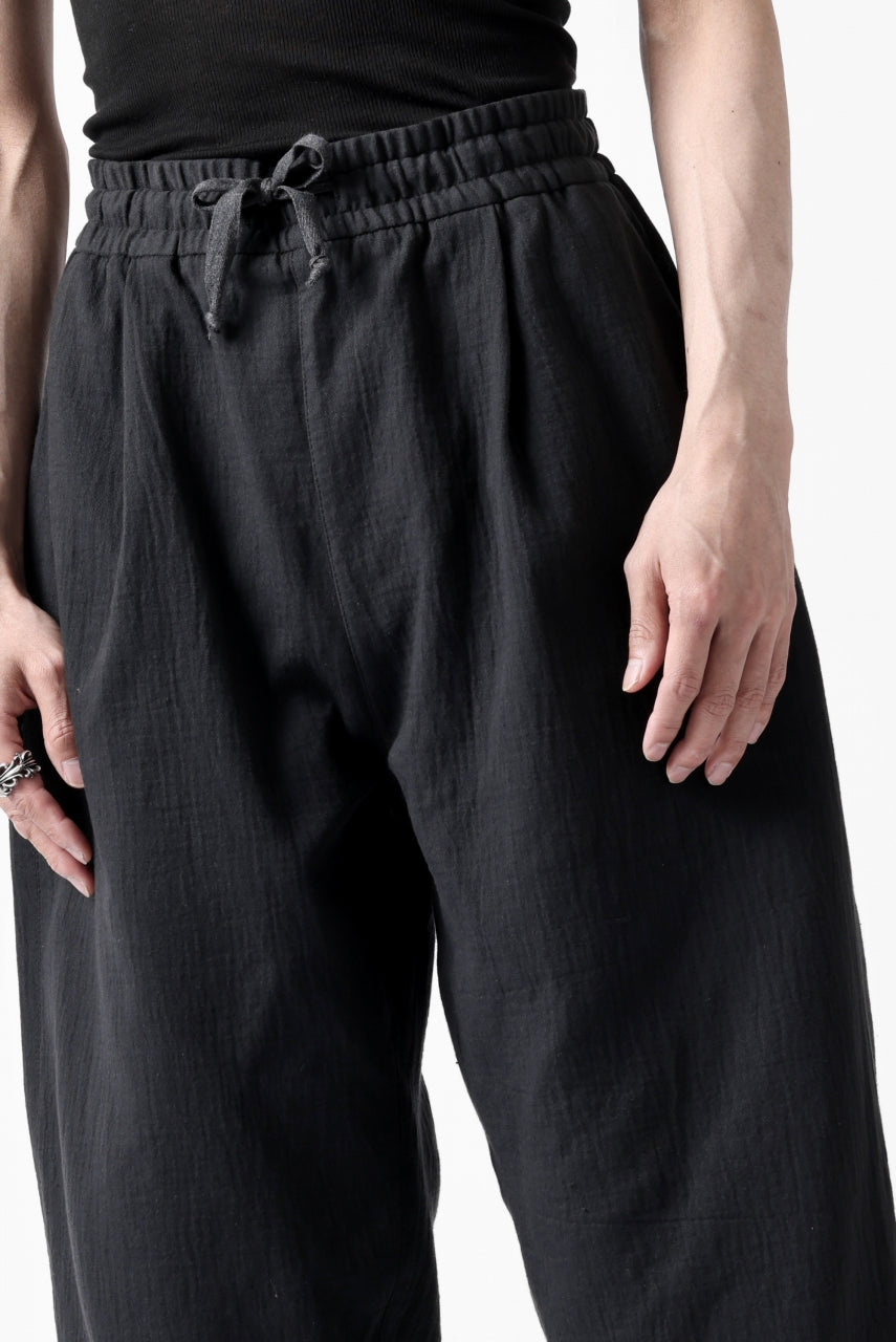 画像をギャラリービューアに読み込む, Hannibal. 7/8 Trousers / wali 216. (VINTAGE BLACK)