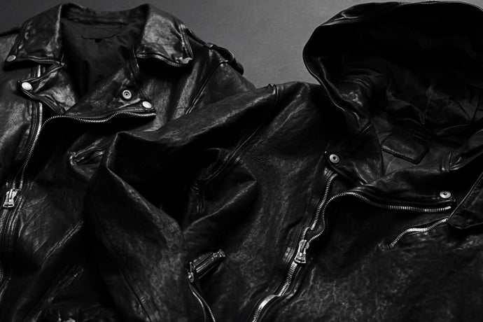 Which leather jacket do you prefer? | Isamu Katayama Backlash - CALF or SHOULDER.