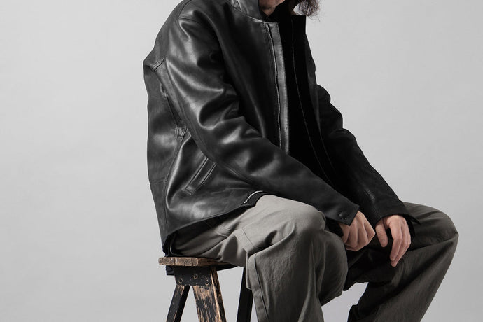 Leather and Trousers |  ierib.Y's for men FULLCOUNT