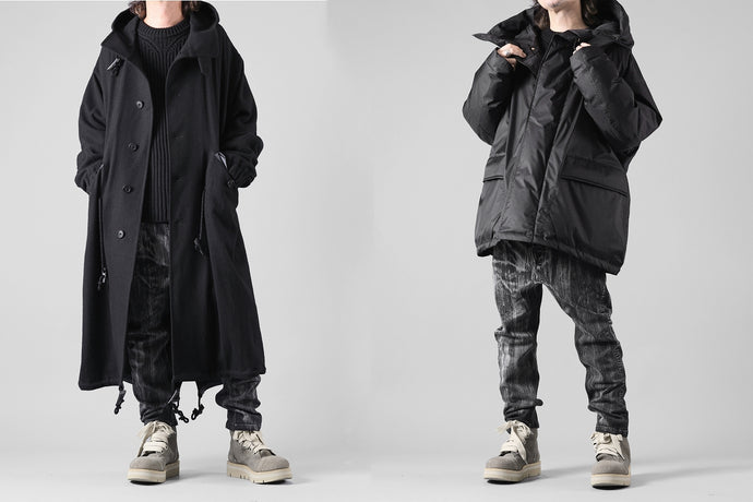 STYLING | "Coat or blouson"  D-VEC, Y's for men, Ten c, 11 by bbs, A.F ARTEFACT. (24AW)