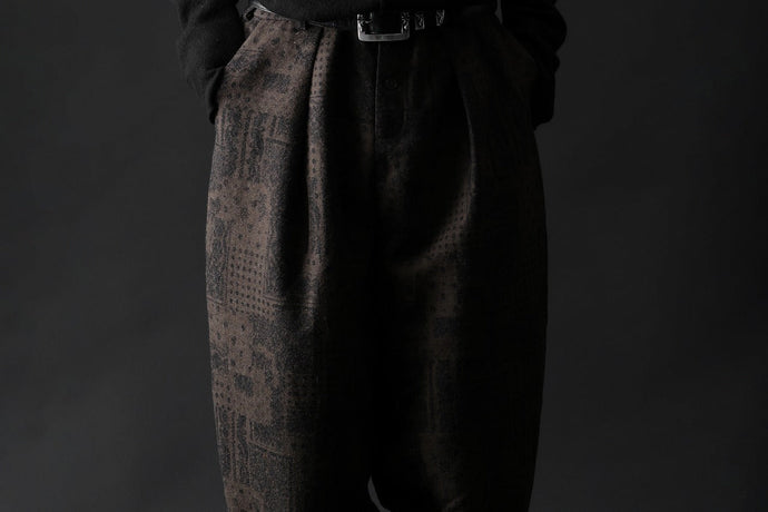 NEW ARRIVAL | Aleksandr Manamis JACQUARD HECTOR PANT m.a+