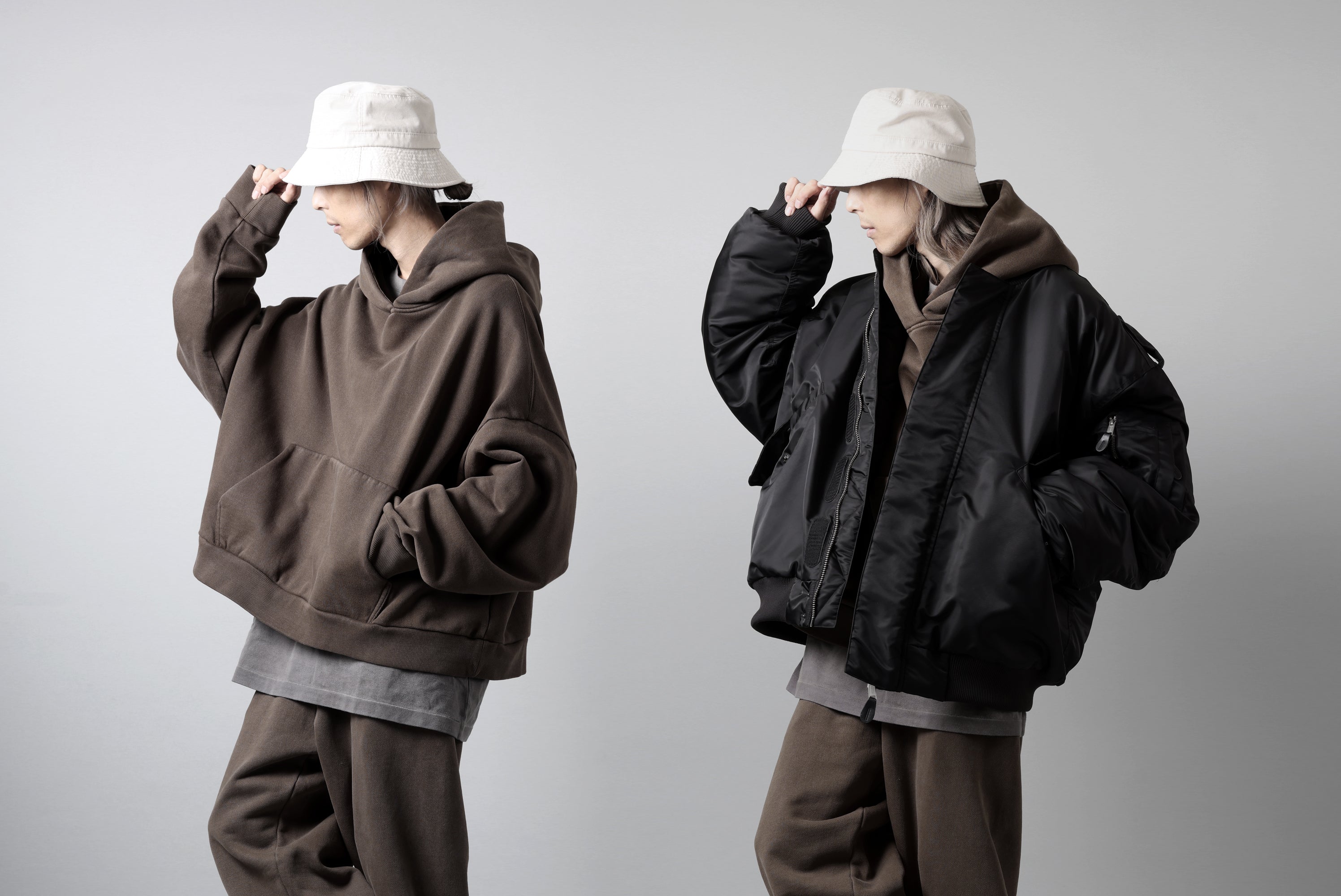 STYLING | BOMBER-JACKET and SWEAT SET UP - entire studios. – LOOM