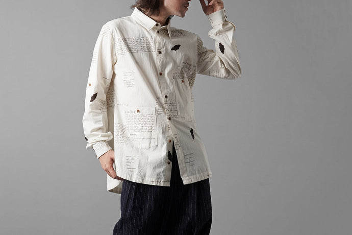 NEW ARRIVAL & STYLING : Aleksandr Manamis CLASSIC SHIRT. (25AW)