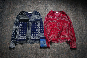 At Last バンダナ CHANGES ”ヴィンテージバンダナを再構築した、エンジニアジャケット