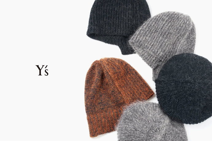 NEW ARRIVAL | HEAD GEAR - Y's Yohji Yamamamoto.
