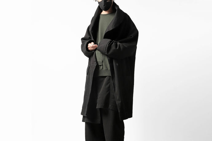Black×Khaki - カジュアルな素材感で着るデザインウェア