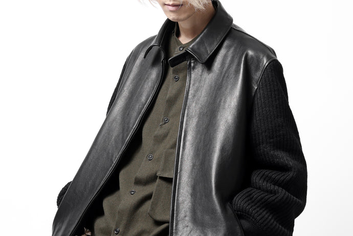 STYLING and NEW ARRIVAL | Y's BANG ON! - LEATHER JACKET with MILITARY (22AW).