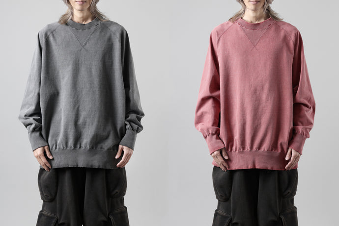 NEW PRODUCTION | AGING SWEATSHIRTS - CHANGES.