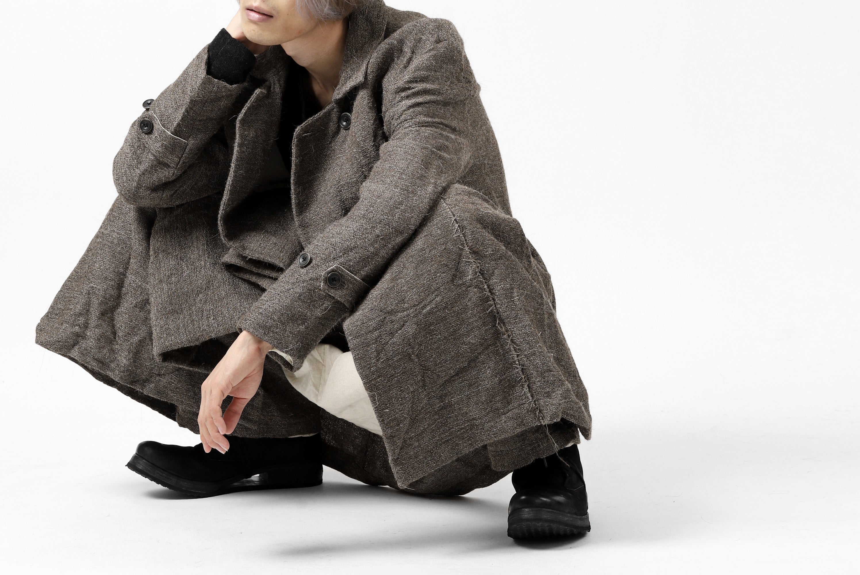 New Arrival | Yuta Matsuoka - COAT and WIDE TROUSERS. – LOOM OSAKA