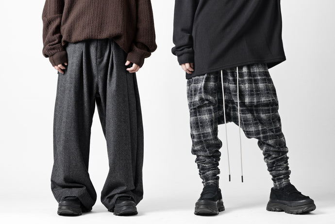 STYLING and NEW ARRIVAL - KNIT + PANTS - A.F ARTEFACT,D-VEC.