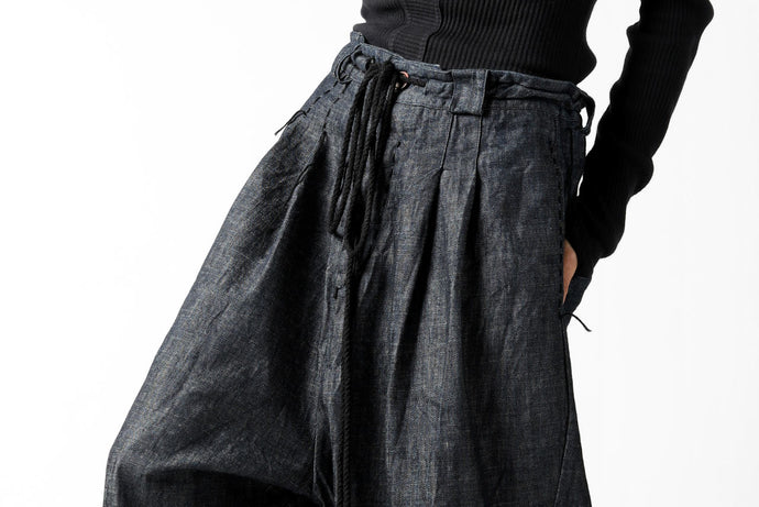 daska x LOOM 20AW exclucive wide tapered pants