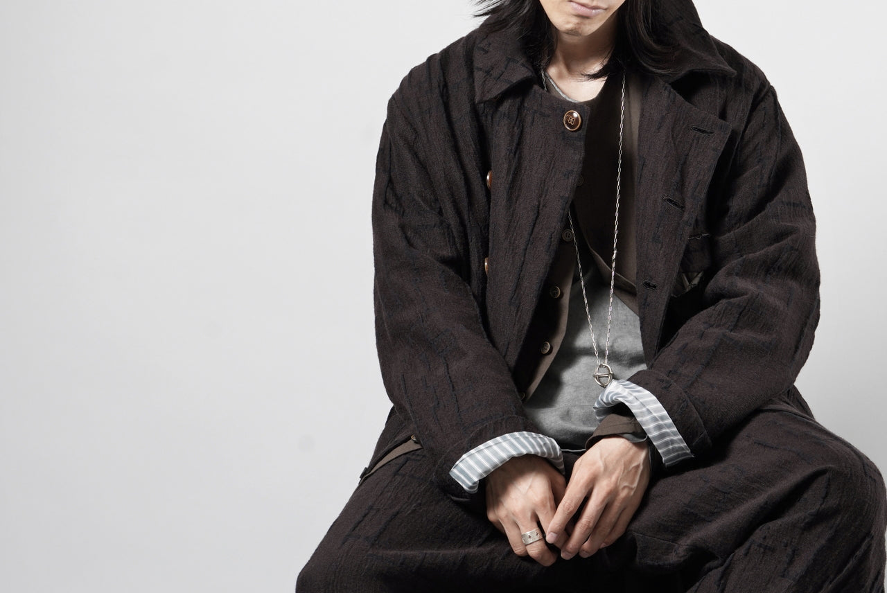 NEW ARRIVAL | YUTA MATSUOKA - COAT and TROUSERS , VEST. – LOOM OSAKA NEW ARRIVAL | YUTA MATSUOKA - COAT and TROUSERS , VEST. – LOOM OSAKA