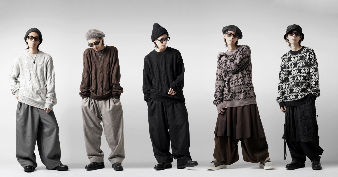 NEW ARRIVAL | レギュラーサイズで使い回しの利くニットセーター - A.F