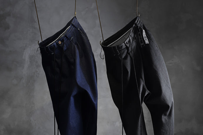 daska exclusive handmade denim trousers - (SS21).