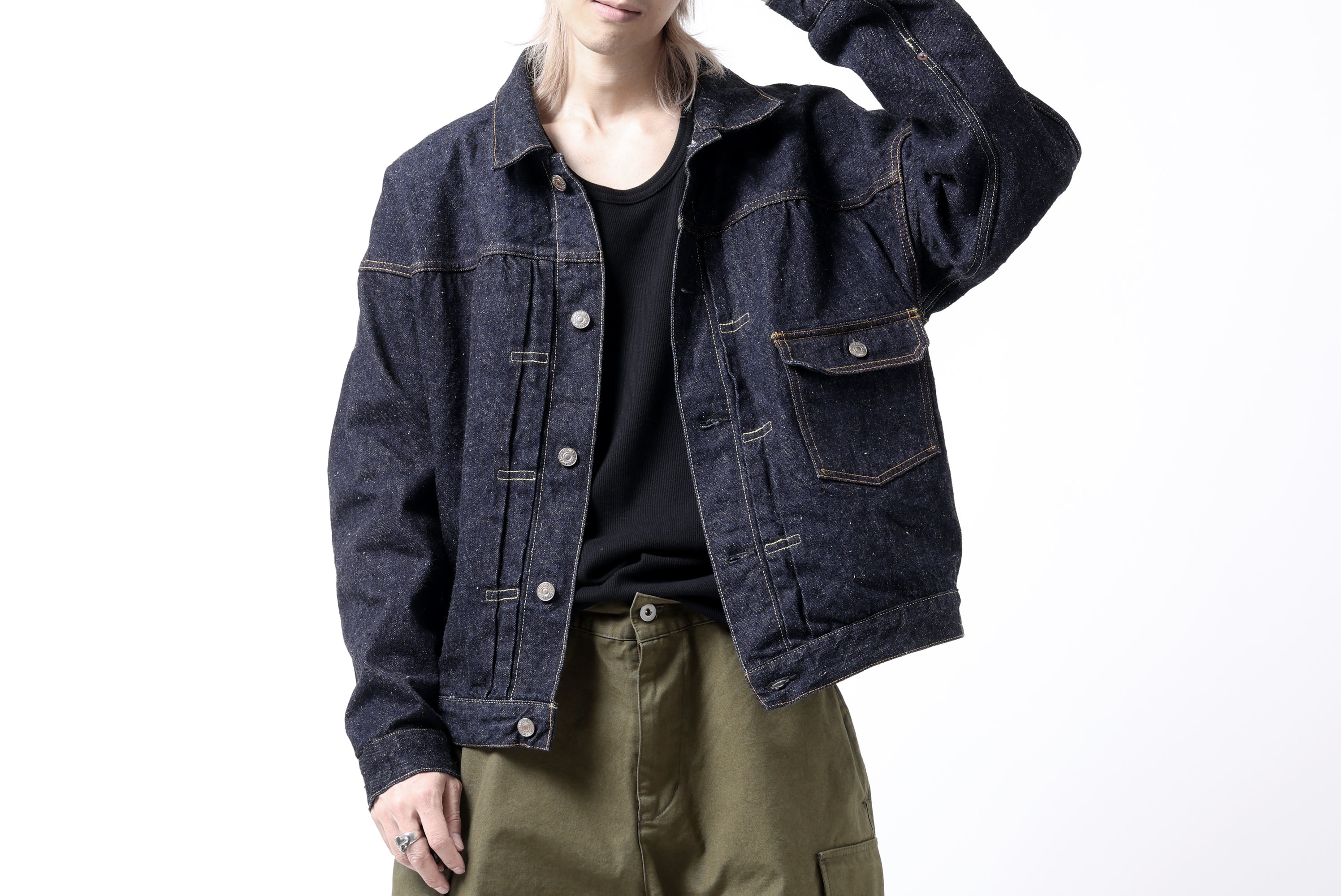 STYLING | Denim Jacket with Cargo Pants - READYMADE,N/07