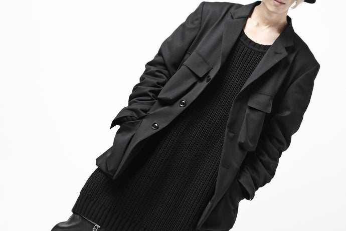 STYLING | BLACK JACKET and KNIT + LEATHER PANTS - Y's BANG ON!,A.F ARTEFACT.