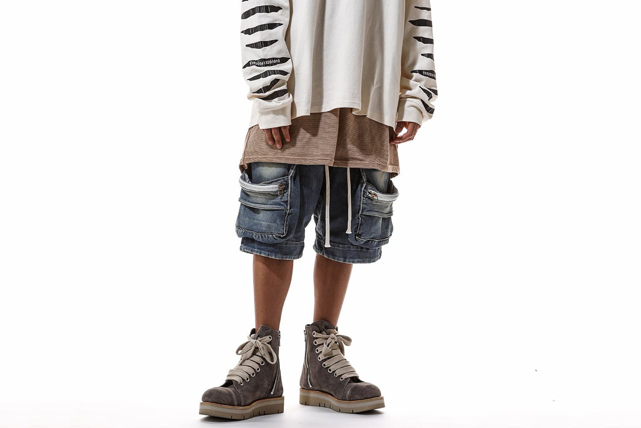 A.F ARTEFACT MILITARY SARROUEL SHORTS 【公式通販】