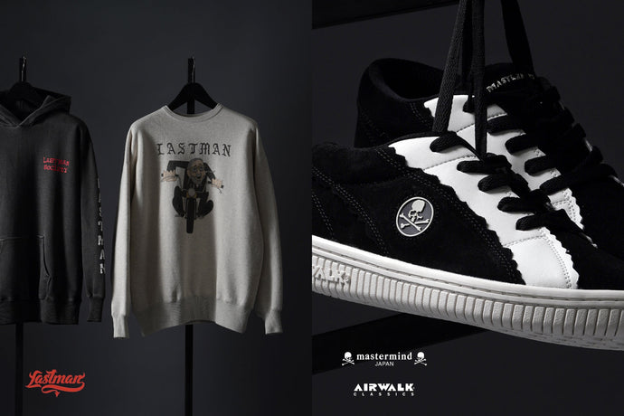 INFORMATION | 販売開始のお知らせ - mastermind JAPAN×AIRWALK, LASTMAN AW25.