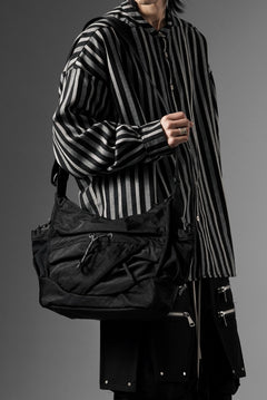 画像をギャラリービューアに読み込む, F/CE. TEXTURED TWILL 2 WAY SHOULDER TOTE (BLACK)