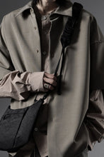 画像をギャラリービューアに読み込む, F/CE. TEXTURED TWILL POUCH (BLACK)