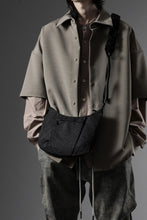 画像をギャラリービューアに読み込む, F/CE. TEXTURED TWILL POUCH (BLACK)