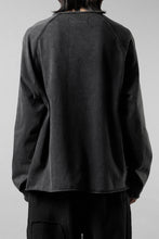 画像をギャラリービューアに読み込む, Professor.E HENLEY L/S TEE (COLD DYED GREY)