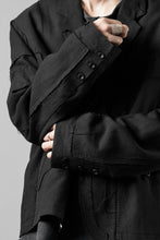 画像をギャラリービューアに読み込む, Professor.E PATCHWORK BLAZER (BLACK)