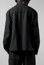 画像をギャラリービューアに読み込む, Professor.E PATCHWORK BLAZER (BLACK)