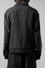 Load image into Gallery viewer, Professor.E STITCH WORK JACKET (BLACK)