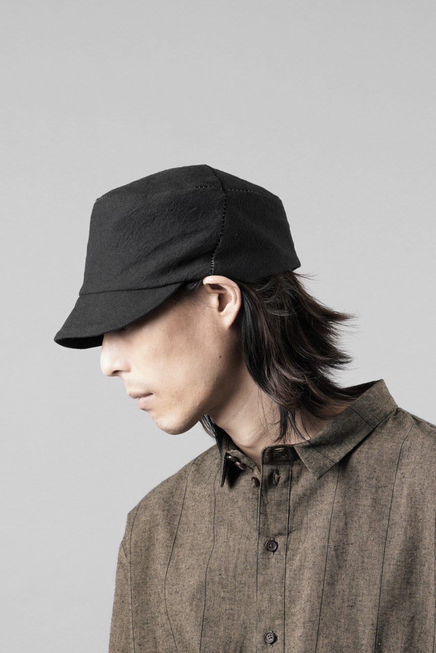Load image into Gallery viewer, forme d'expression Field Cap / F02B (Washed Black)