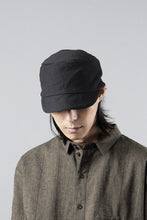 Load image into Gallery viewer, forme d'expression Field Cap / F02B (Washed Black)