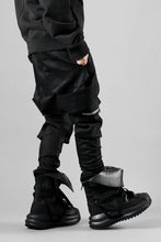 画像をギャラリービューアに読み込む, beauty : beast x MAGARIMONO x LOOM exclusive LEATHER SACK BOOTS (BLACK)