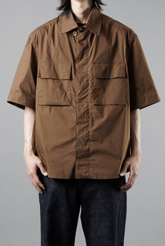 Load image into Gallery viewer, Ten c MID LAYER / HALF SLEEVE SHIRT JACKET (SIGARO)