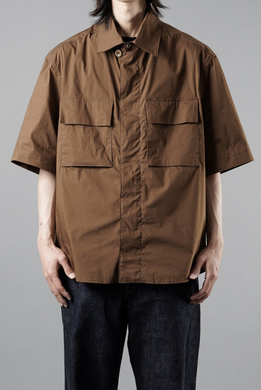 Load image into Gallery viewer, Ten c MID LAYER / HALF SLEEVE SHIRT JACKET (SIGARO)