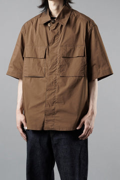 Load image into Gallery viewer, Ten c MID LAYER / HALF SLEEVE SHIRT JACKET (SIGARO)
