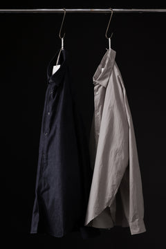 Load image into Gallery viewer, sus-sous atelier L/S shirts / 6oz uneven yarn denim (INDIGO / RIGID)
