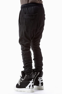 画像をギャラリービューアに読み込む, A.F ARTEFACT BOMBER HEAT SARROUEL SKINNY PANTS (BLACK)