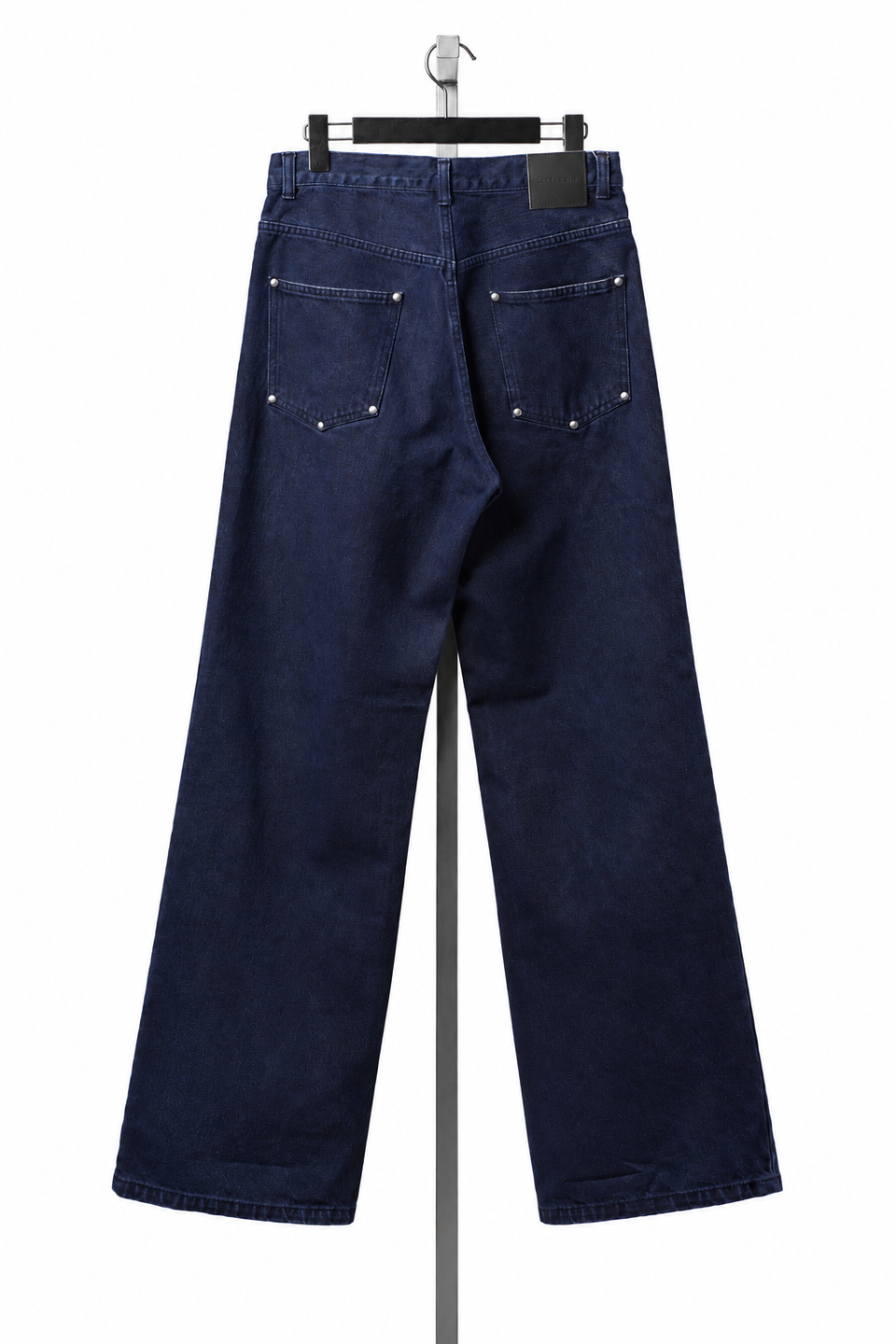 Load image into Gallery viewer, LITTLEBIG Flocked Denim Pants (BLUE)
