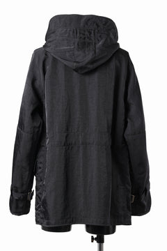 画像をギャラリービューアに読み込む, sus-sous 50&#39;s British MIDDLE PARKA / Vintage Flight Twill Nylon (BLACK)