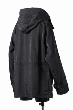 画像をギャラリービューアに読み込む, sus-sous 50&#39;s British MIDDLE PARKA / Vintage Flight Twill Nylon (BLACK)