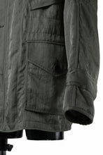 画像をギャラリービューアに読み込む, sus-sous 50&#39;s British MIDDLE PARKA / Vintage Flight Twill Nylon (SAGE GREEN)