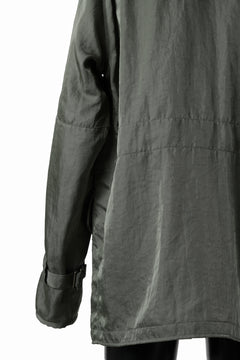 画像をギャラリービューアに読み込む, sus-sous 50&#39;s British MIDDLE PARKA / Vintage Flight Twill Nylon (SAGE GREEN)