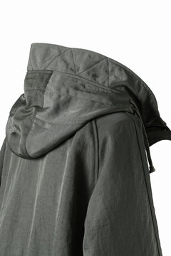 画像をギャラリービューアに読み込む, sus-sous 50&#39;s British MIDDLE PARKA / Vintage Flight Twill Nylon (SAGE GREEN)