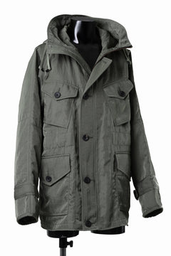 画像をギャラリービューアに読み込む, sus-sous 50&#39;s British MIDDLE PARKA / Vintage Flight Twill Nylon (SAGE GREEN)