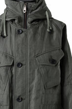 画像をギャラリービューアに読み込む, sus-sous 50&#39;s British MIDDLE PARKA / Vintage Flight Twill Nylon (SAGE GREEN)