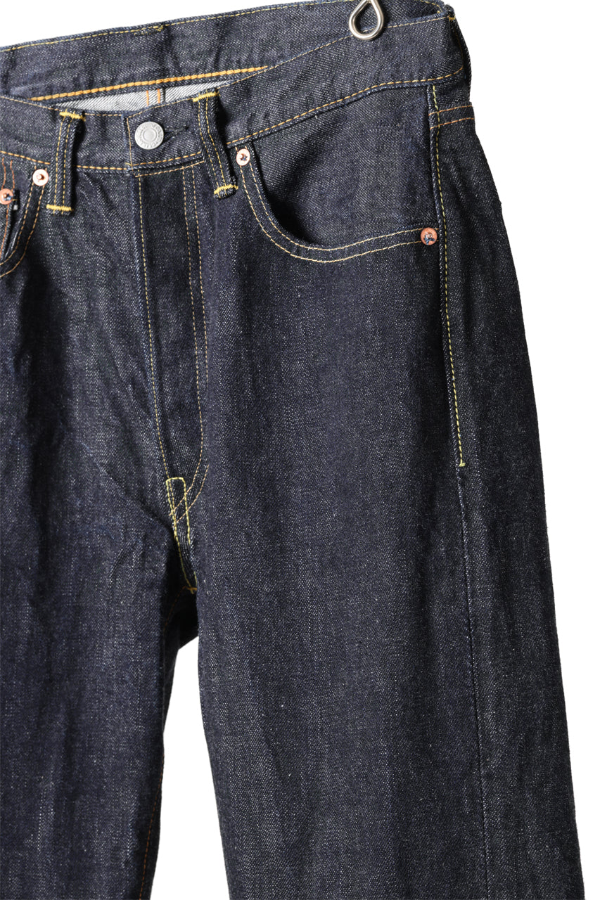 FULLCOUNT Straight Denim Pants / 15.5oz Zimbabwe Selvedge Denim (INDIGO BLUE / ONE WASHED)